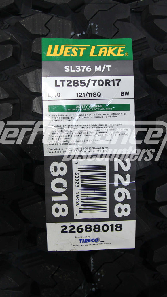 Westlake SL376 Tire 285/70R17 121Q BW E 285 70 17 2857017