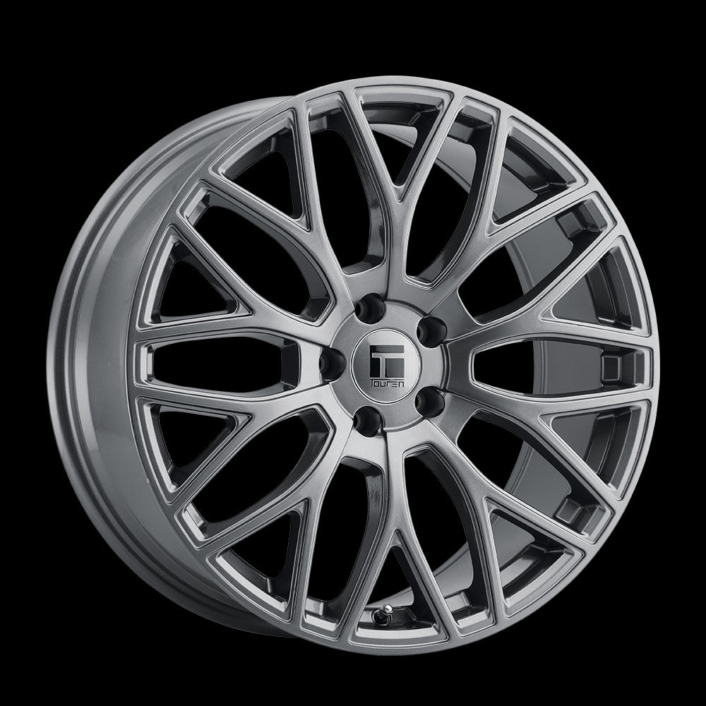 17x8 Touren 3276 TR76 Gloss Graphite 5x100 ET35 Wheel Rim