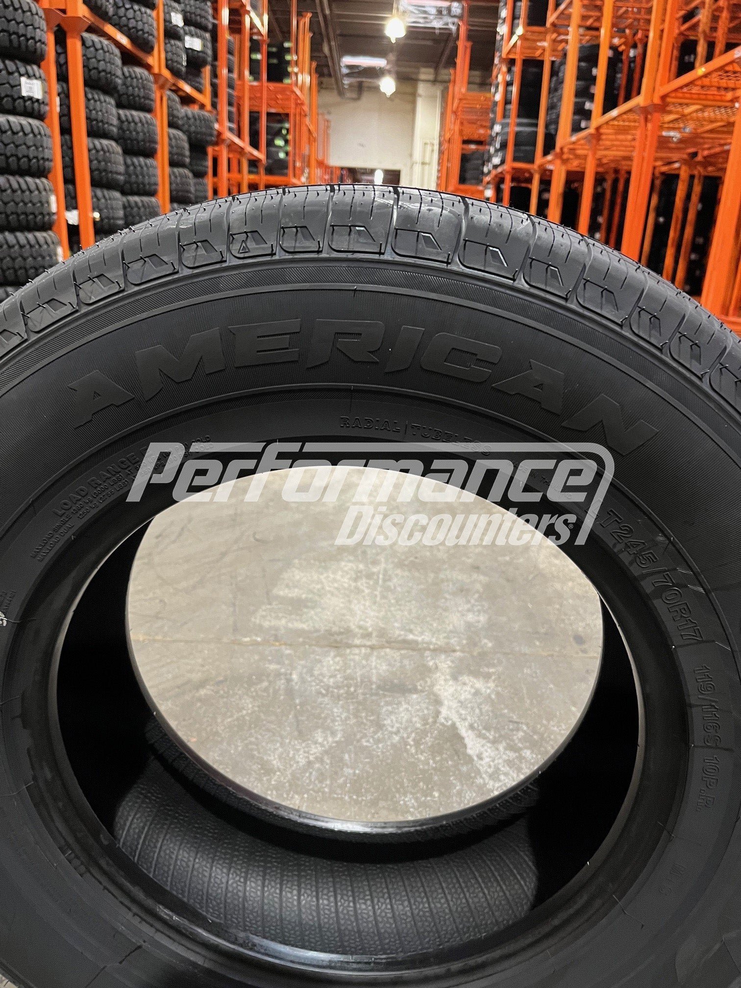 American Roadstar H/T Tire(s) 245/70R17 119S LRE BSW