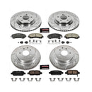 PowerStop Z23 Daily Driver Carbon-Fiber Ceramic Brake Pad and Drilled & Slotted