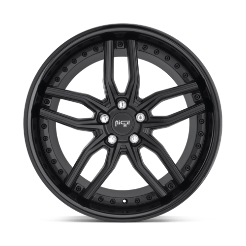 20X10.5 Niche M194 METHOS Gloss Black Matte Black 5X112 ET40 wheel/rim