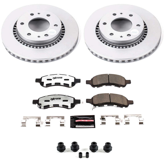Z36 Truck & Tow Premium Carbon-Fiber Ceramic Brake Pad and Fully Coated Rotor Ki
