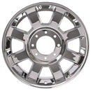 20" Replica Wheel FR78 Fits Ford Super Duty Rim 20x8 Chrome Wheel