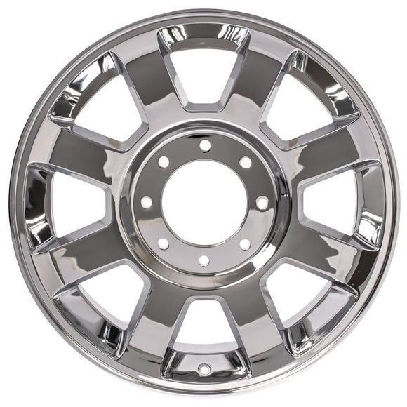 20" Replica Wheel FR78 Fits Ford Super Duty Rim 20x8 Chrome Wheel