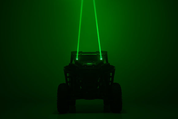 Rough Country Laser Whip Light Kit With Remote for UTV ATV 1200 Lumens