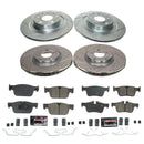 PowerStop Z23 Daily Driver Carbon-Fiber Ceramic Brake Pad and Drilled & Slotted