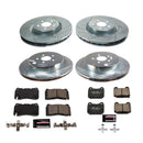 PowerStop Z23 Daily Driver Carbon-Fiber Ceramic Brake Pad and Drilled & Slotted