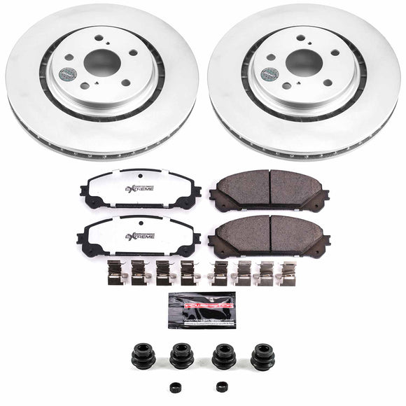 Z36 Truck & Tow Premium Carbon-Fiber Ceramic Brake Pad and Fully Coated Rotor Ki