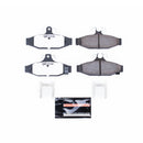 PowerStop Z26 Street Performance Carbon-Fiber Ceramic Brake Pads With Hardware
