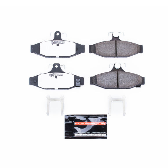 PowerStop Z26 Street Performance Carbon-Fiber Ceramic Brake Pads With Hardware
