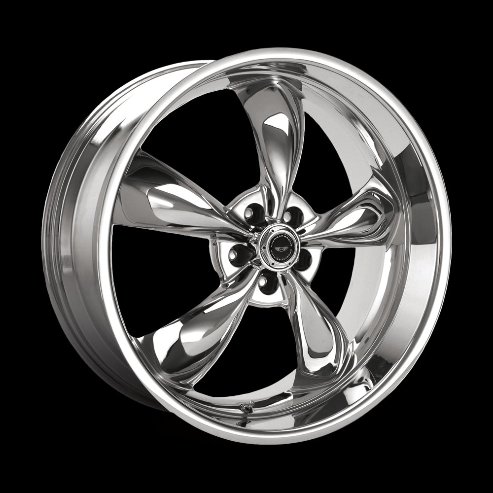 18x9 American Racing Torq Thrust M Chrome Wheel/Rim 5x114.3 18-9 5-114.3