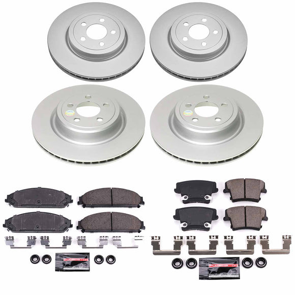 Z23 Daily Driver Premium Carbon-Fiber Ceramic Brake Pad and Fully Coated Rotor K
