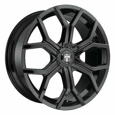 22x9.5 DUB Royalty Gloss Black Wheel/Rim 6x135 6-135 22-9.5