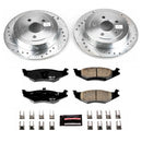 PowerStop Z23 Daily Driver Carbon-Fiber Ceramic Brake Pad and Drilled & Slotted