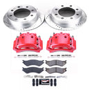 PowerStop Z23 Daily Driver Carbon-Fiber Ceramic Pads Drilled & Slotted Rotor & C