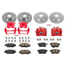 PowerStop Z23 Daily Driver Carbon-Fiber Ceramic Pads Drilled & Slotted Rotor & C