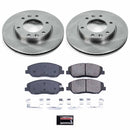 PowerStop OE Stock Replacement Low-Dust Ceramic Brake Pad and Rotor Kit