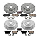 PowerStop Z23 Daily Driver Carbon-Fiber Ceramic Brake Pad and Drilled & Slotted