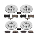 PowerStop Z23 Daily Driver Carbon-Fiber Ceramic Brake Pad and Drilled & Slotted