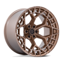 17x9 Fuel Off-Road FC873 Charger Platinum Bronze 6x139.7 ET1 CB106.1 Wheel Rim