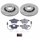 PowerStop OE Stock Replacement Low-Dust Ceramic Brake Pad and Rotor Kit