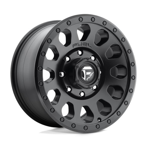 18x9 Fuel Off-Road D579 Vector Matte Black 8x170 ET1 CB125.1 Wheel Rim
