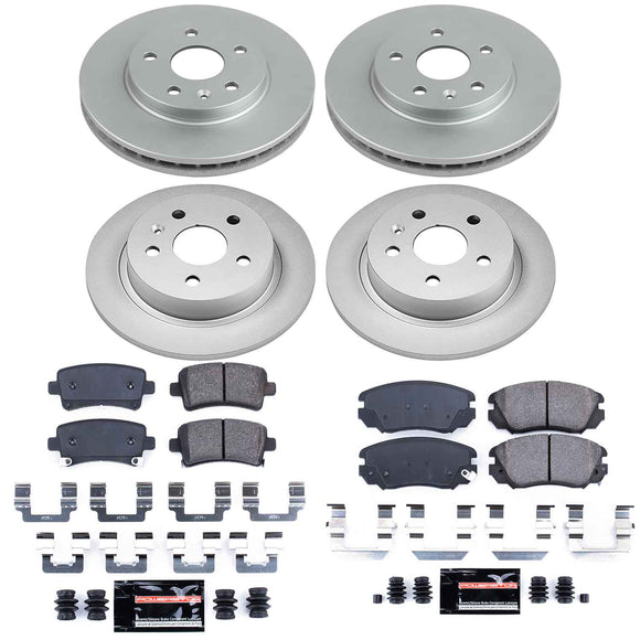 Z23 Daily Driver Premium Carbon-Fiber Ceramic Brake Pad and Fully Coated Rotor K