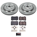 PowerStop OE Stock Replacement Low-Dust Ceramic Brake Pad and Rotor Kit
