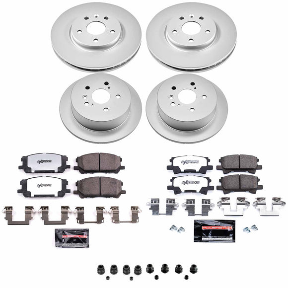 Z36 Truck & Tow Premium Carbon-Fiber Ceramic Brake Pad and Fully Coated Rotor Ki