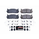 PowerStop Z23 Evolution Sport Carbon-Fiber Brake Pads With Hardware