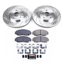 PowerStop Z23 Daily Driver Carbon-Fiber Ceramic Brake Pad and Drilled & Slotted