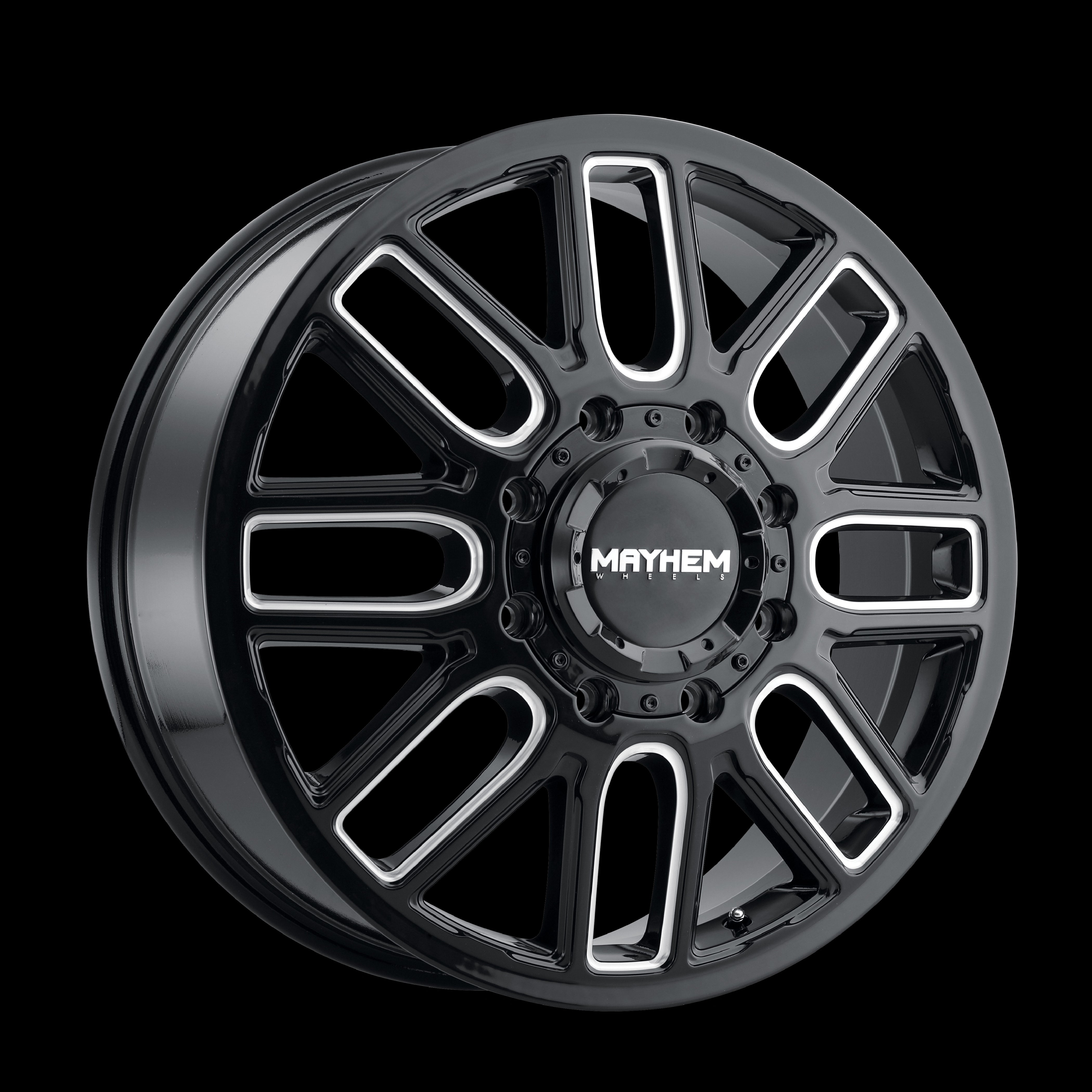 20X8.25 Mayhem Cogent Dually Black-Gloss Wheel/Rim 8x170 ET115