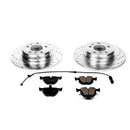 PowerStop Z23 Daily Driver Carbon-Fiber Ceramic Brake Pad and Drilled & Slotted