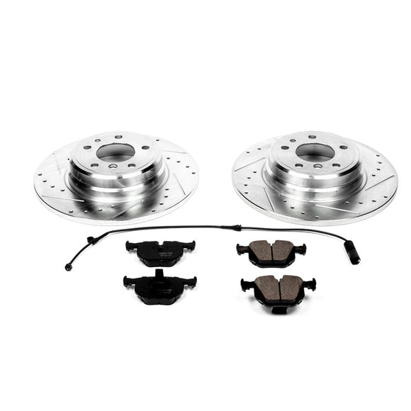 PowerStop Z23 Daily Driver Carbon-Fiber Ceramic Brake Pad and Drilled & Slotted