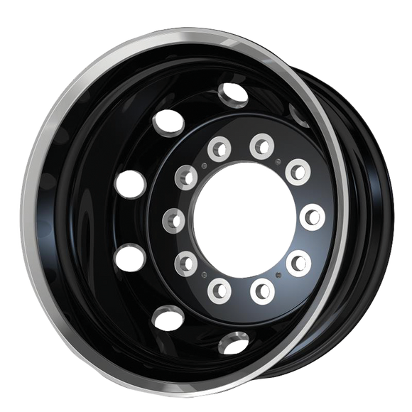22.5X9 ATX Series AO404 JOURNEY S-BLK POL LP 10X285.75 ET99 wheel/rim