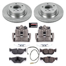PowerStop OE Stock Replacement Low-Dust Ceramic Brake Pad, Rotor and Caliper Kit