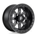 15X8 Fuel UTV D928 Maverick Beadlock Matte Black 4X137 ET0 wheel/rim