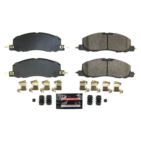 PowerStop Z23 Evolution Sport Carbon-Fiber Brake Pads With Hardware