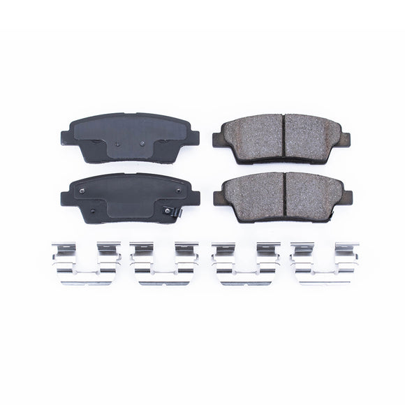 PowerStop Z17 Evolution Ceramic Brake Pads With Hardware