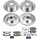 PowerStop Z26 Street Performance Ceramic Brake Pad and Drilled & Slotted Rotor K