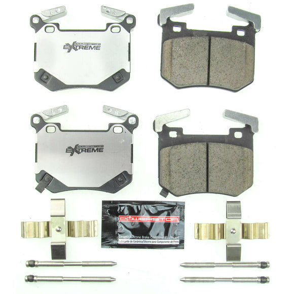 PowerStop Z26 Street Performance Carbon-Fiber Ceramic Brake Pads With Hardware
