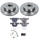 PowerStop OE Stock Replacement Low-Dust Ceramic Brake Pad and Rotor Kit