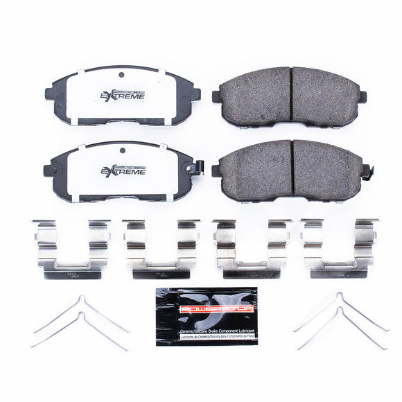 PowerStop Z26 Street Performance Carbon-Fiber Ceramic Brake Pads With Hardware