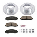 PowerStop Z23 Daily Driver Carbon-Fiber Ceramic Brake Pad and Drilled & Slotted