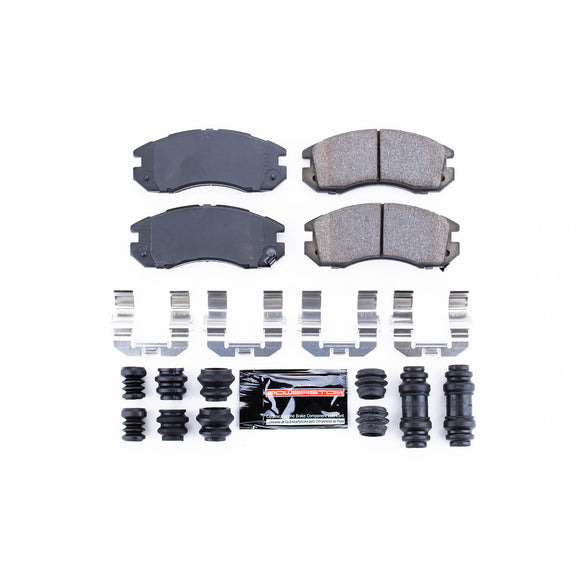 PowerStop Z23 Evolution Sport Carbon-Fiber Brake Pads With Hardware
