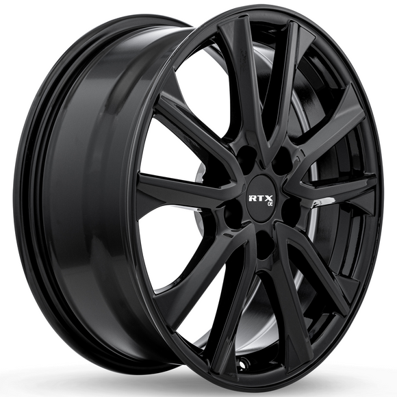 16x6.5 RTX Arai Gloss Black 5x114.3 ET40 wheel/rim