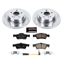 PowerStop Z23 Daily Driver Carbon-Fiber Ceramic Brake Pad and Drilled & Slotted