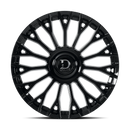 22x9 Dolce ROMA Glossy Black Wheel 5x112 ET35 CB73.1