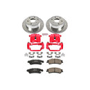 PowerStop Z23 Daily Driver Carbon-Fiber Ceramic Pads Drilled & Slotted Rotor & C