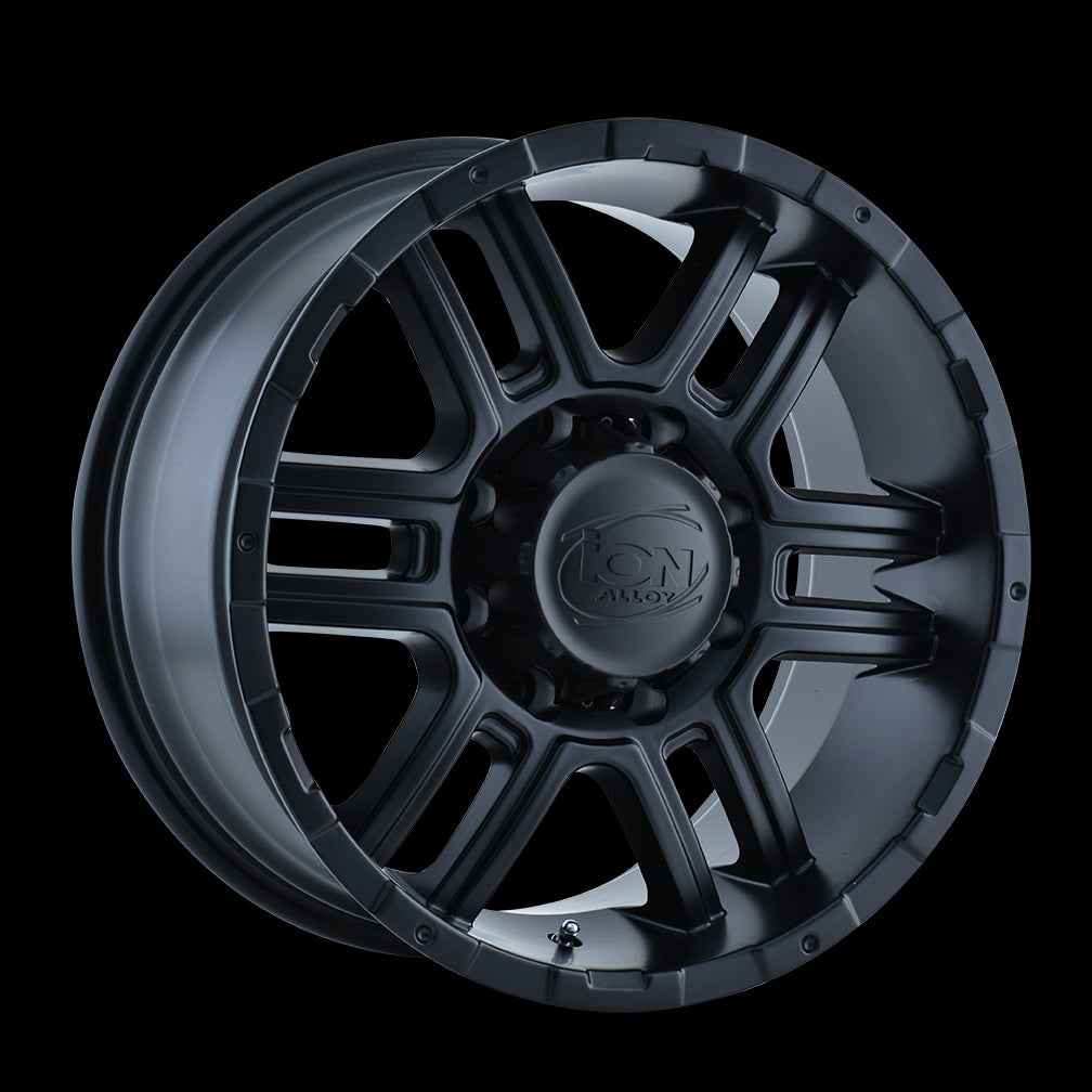 17x8 ION 179 Matte Black 5x127 5x5 ET10 Wheel Rim